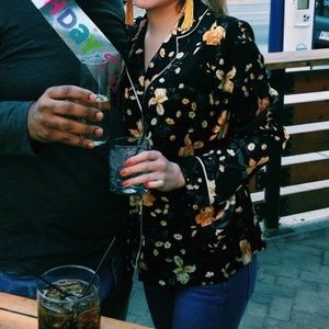 Forever 21 Silk Shirt